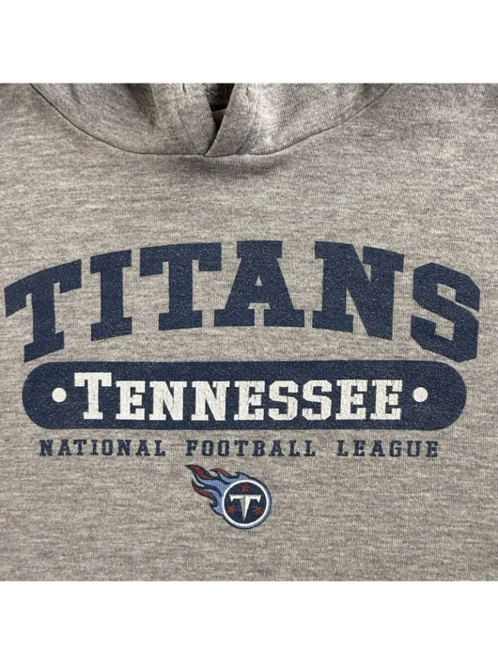 Vintage Tennessee Titans Hoodie Sweatshirt Mens Large NFL Football NFL Pullover